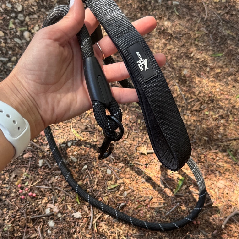 Active USA Black Dog Leash